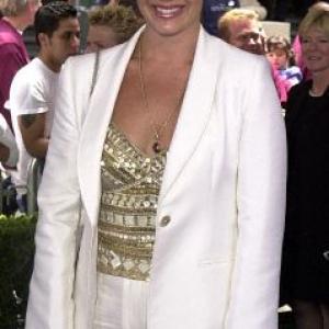 Claudia Christian at event of Atlantis: The Lost Empire (2001)