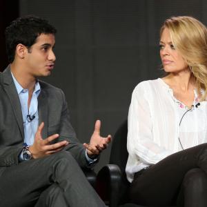 Jeri Ryan and Elyes Gabel at event of Body of Proof 2011