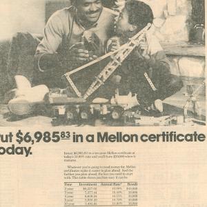 Mellon Bank Print Ad