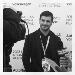 David Michael Conley at the Dallas International Film Festival premiere of Bounty Killer.
