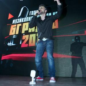 Pavel Vladimirov show at the 2014 BG RADIO MUSIC AWARDS
