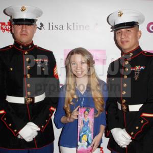 Elise Luthman at Toys for Tots Kunis Event