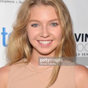 Actress Elise Luthman attends the Hidden Tears product launch to combat human sex trafficking at Sofitel Hotel on August 29, 2015 in Los Angeles, California.