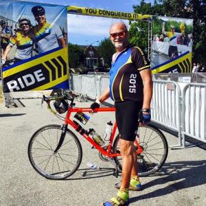 Finished a charity ride of 150 miles! September 2015 Johns Hopkins Ride to Conquer Cancer