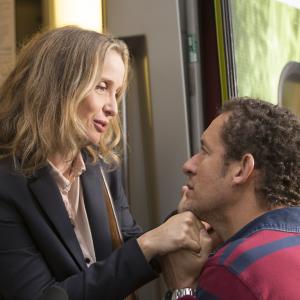 Still of Julie Delpy and Dany Boon in Lolo 2015