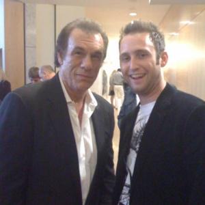 David Himes and Robert Davi and the Beverly Hill Film Festival 2008