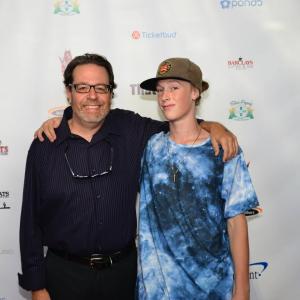 David Lodge(76 Million animation fans!)star of OMEGA MAN jumps back into On Camera career with nomination as: BEST ACTOR.48 Hour Film Festival Red Carpet with co-star - JARON ADAMS