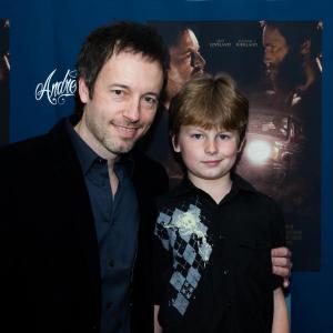 Gene Loveland and Dylan Loveland at the Choices Premier in Beverly Hills