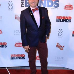 Attending the premier of Behind the Blinds at Raleigh Studio in 2016