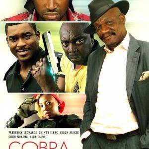 Official Poster the Movie COBRA. A FILM BY ANDY BOYO.