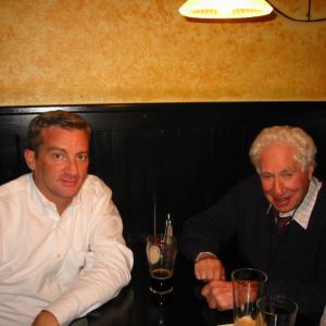 Alan Donnes and legendary screenwriter Budd Schulberg