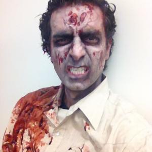 Still photo of Arsi Nami as a Zombie on Fight of the living dead 2