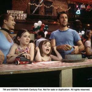 Still of Sarah Bolger, Paddy Considine, Samantha Morton and Emma Bolger in In America (2002)