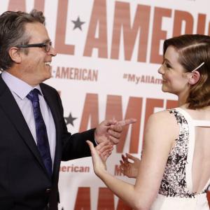Sarah Bolger and Angelo Pizzo at event of My All American 2015