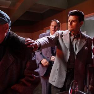 Still of Bruce Katzman, Sean O'Bryan, Hayley Atwell and Enver Gjokaj in Agent Carter (2015)