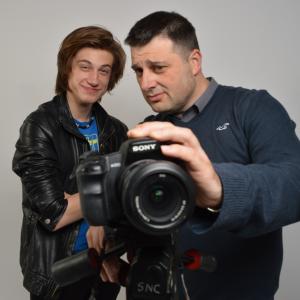 Nick Barker and Daniel Barker at event of Barker Studios Photoshoot (2015)