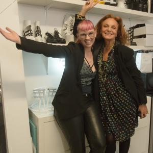 Still of Diane von Fürstenberg and Becca McCharen in The Fashion Fund (2014)