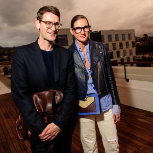 Still of Jenna Lyons and Mark Holgate in The Fashion Fund 2014