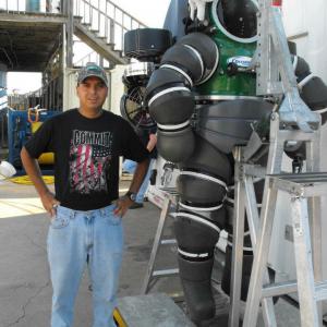 $1,250,000. Hard suit for deep sea diving. David P. Sarmiento