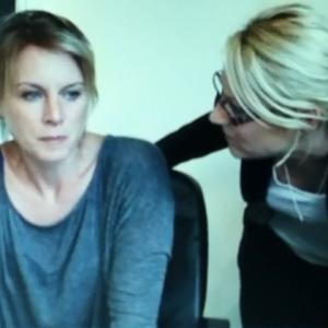 Still of Rachel Daigh and Perrine Gilbert in Interrogation