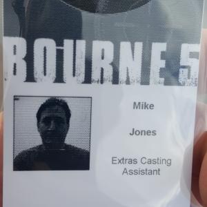 Casting asst bg for Jason Bourne Matt D