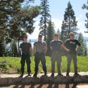 My friends and I, in Northern California. (I am standing center left.)