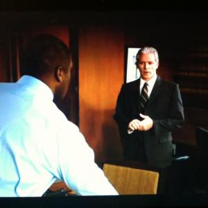 Jeff as Lucas, Tyler Perry's boss in Madea's Witness Protection