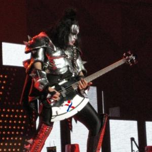Gene Simmons at KISS 35 Alive Concerted at the Staples Center 112509