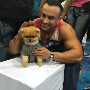 You all know the dog named Boo but I want to introduce you to Marty York He was YeahYeah in the movie Sandlot Their paths crossed at the 2016 LA Fit Expo! httpwwwimdbcomnamenm0948742?reffnalnm2 wwwfitnessXcom