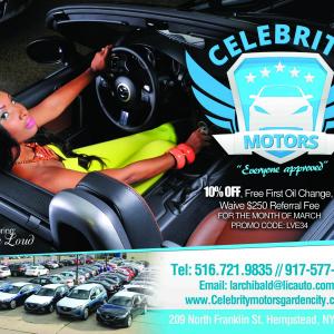 Felisha Lords Celebrity Motors web add series