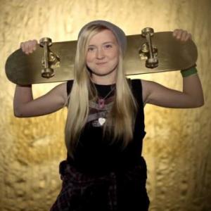 ShaynaRaye Funderburk as the Skater Girl in Britt Nicoles Gold music video