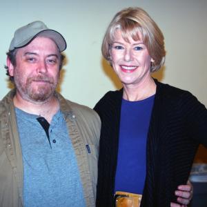 Bob Olin and Adrienne King on the set of All American Bully 2010