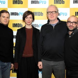 Michael C Hall Rebecca Hall Tracy Letts and Antonio Campos at event of The IMDb Studio 2015