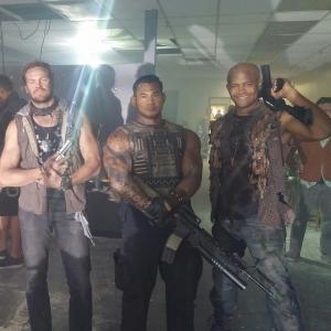 Bad guys getting ready for a long day of looting and plundering on Drone Wars