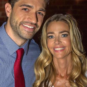 Nicholas Walker and Denise Richards on set working on Altitude Produced by Taylor  Dodge
