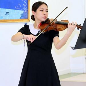 Art Gallery Walk 2014 Violin Concerto Performance