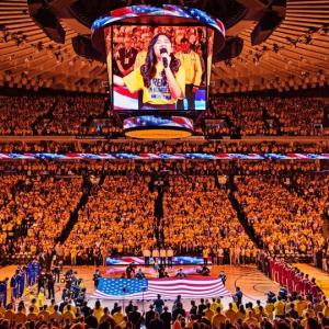 NBA Finals 2015 National Anthem