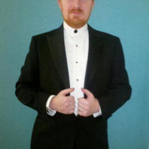 Patric J. Arnold in his tux ready for the Annie Award Show