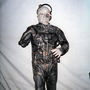 Borg, Star Trek Voyager Series, 1st use of Borg costume from the movie in the Voyager T.V. series.