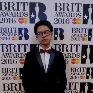 Miles at the BRIT Awards 2016