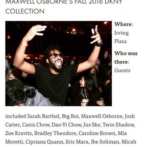 Notable Guests from DKNYs New York Fashion Week After Party 2016