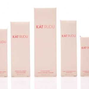 The KT RUDU pure biotic skin care collection