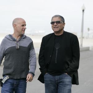 Zappy and Deepak Chopra filming The Reality Of Truth