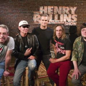 Still of Iggy Pop Ron Asheton Henry Rollins Mike Watt The Stooges and Scott Asheton in The Henry Rollins Show 2006