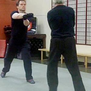 Mark Hildebrandt sword training with one of the most respected Stage Fighting trainers Robert Goodwin Robert Goodwin trains actors with his combat expertise for roles in major films He trained Christian Bale for Batman