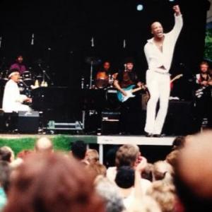 Performing with Little Richard in Hamburg, Germany