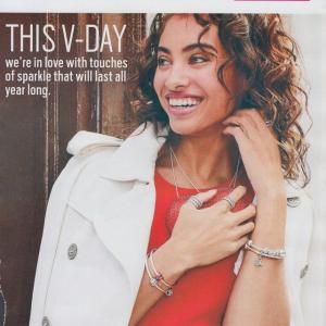 Cosmopolitan Magazine Full Page Ad for Pandora Jewelry