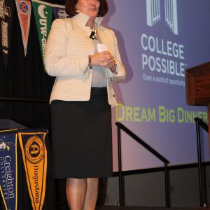 2015 College Possible Dream Big Dinner - Milwaukee, Wisconsin. Helping low income students get into and graduate from college.