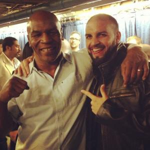 Mike Tyson and Eric Roman Sr
