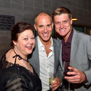 Sharon Sachs, Harry Bouvy and Sean Allan Krill at the opening night of 